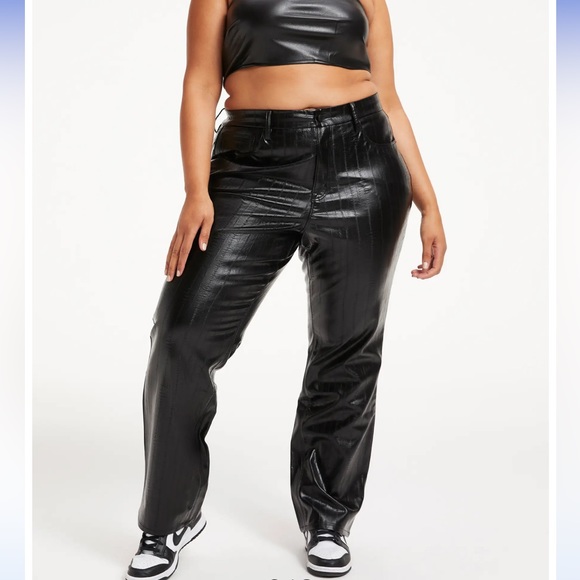 Good American - Pleather Pants